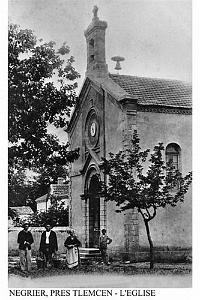 NEGRIER, PRES TLEMCEN - L'EGLISE